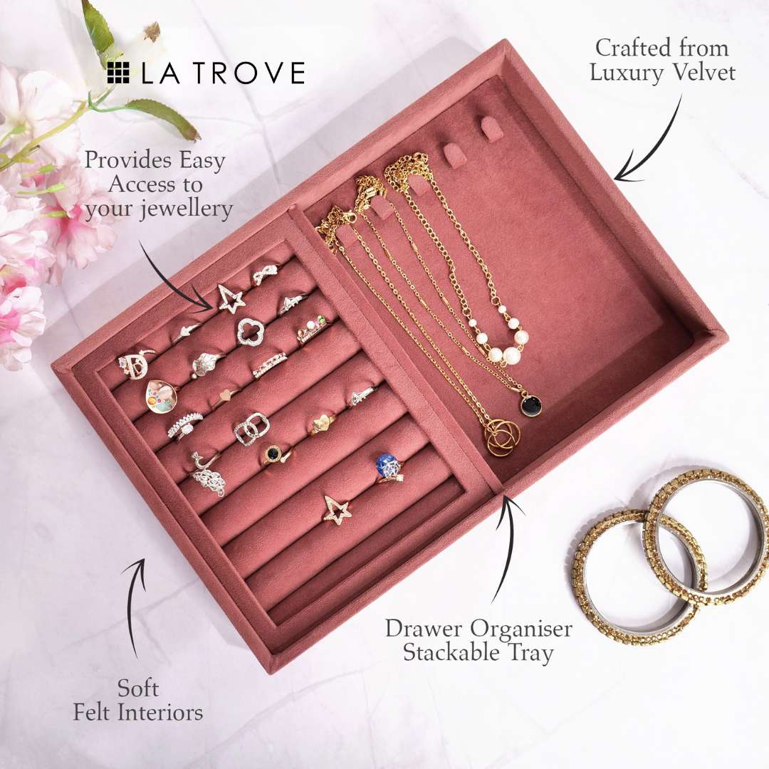Luxury Rings & Chains Jewellery Tray