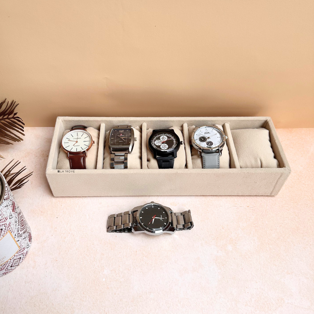 5 Slot Watch Tray