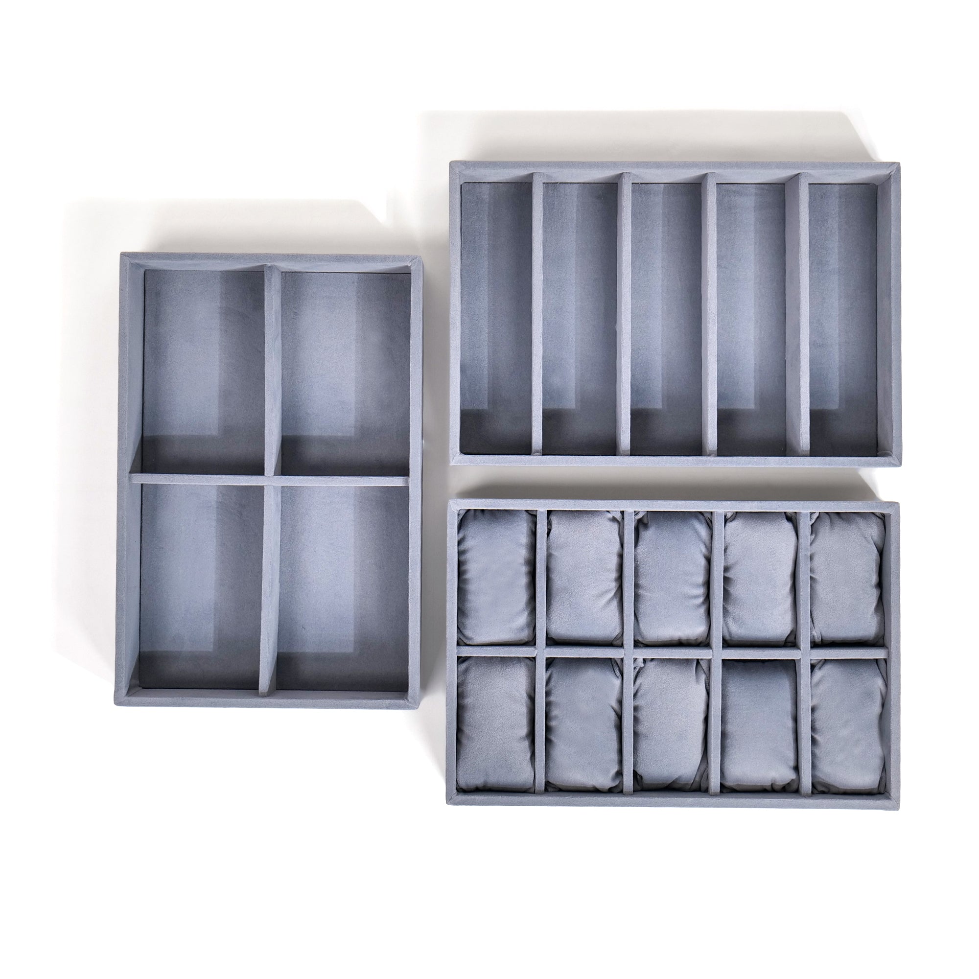 Combo of Watch, Sunglass & Belt Organizer Trays