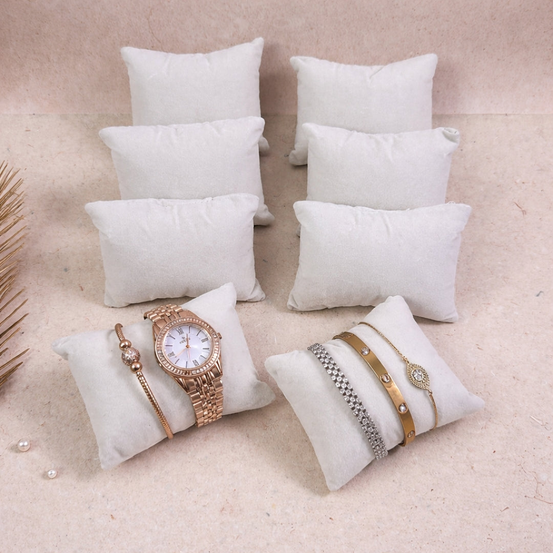 Soft Cushion Pillow for Watch & Bracelet Display – Pack of 8