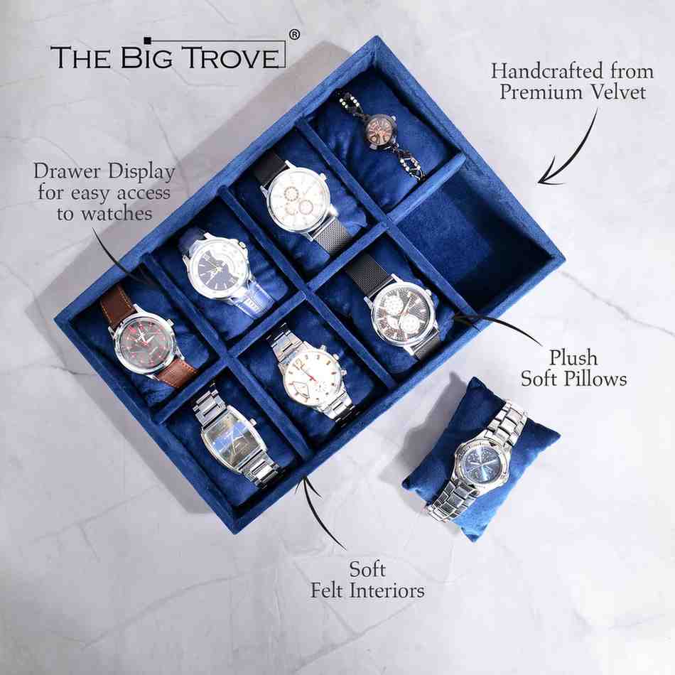8 Slot Watch Tray