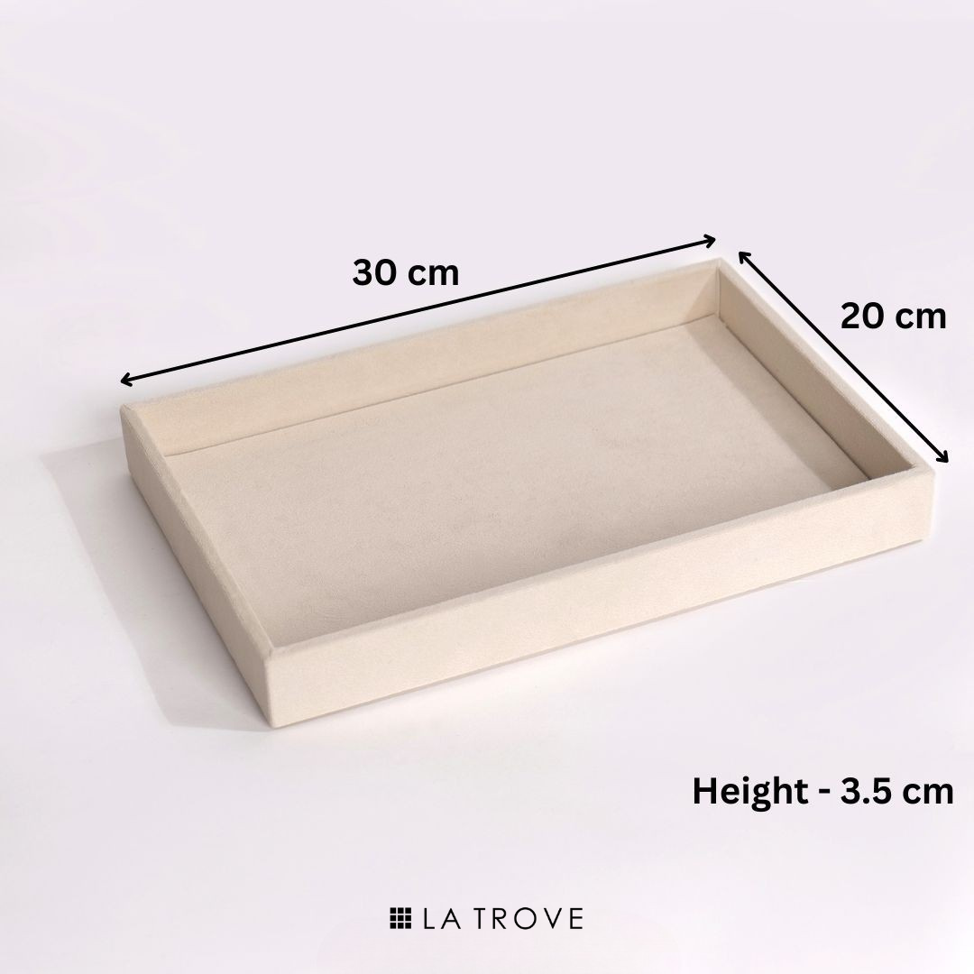 Luxury Plain Jewellery Tray