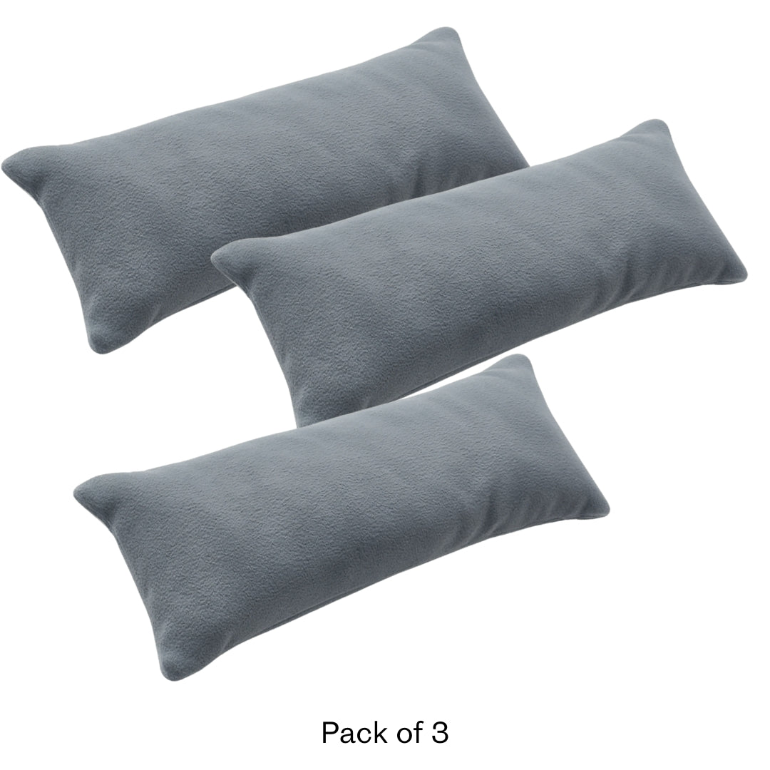 Long Velvet Pillows for Watch, Sunglass & Jewellery Trays