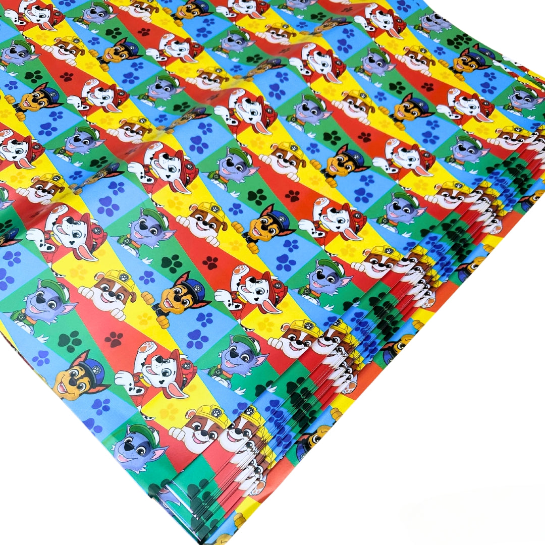 Paw Patrol Cute Kids Packing Paper