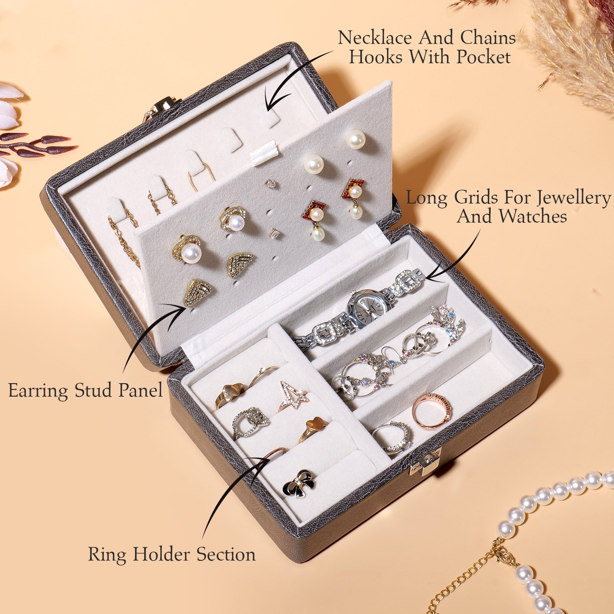 Oval Jewellery Box Organiser