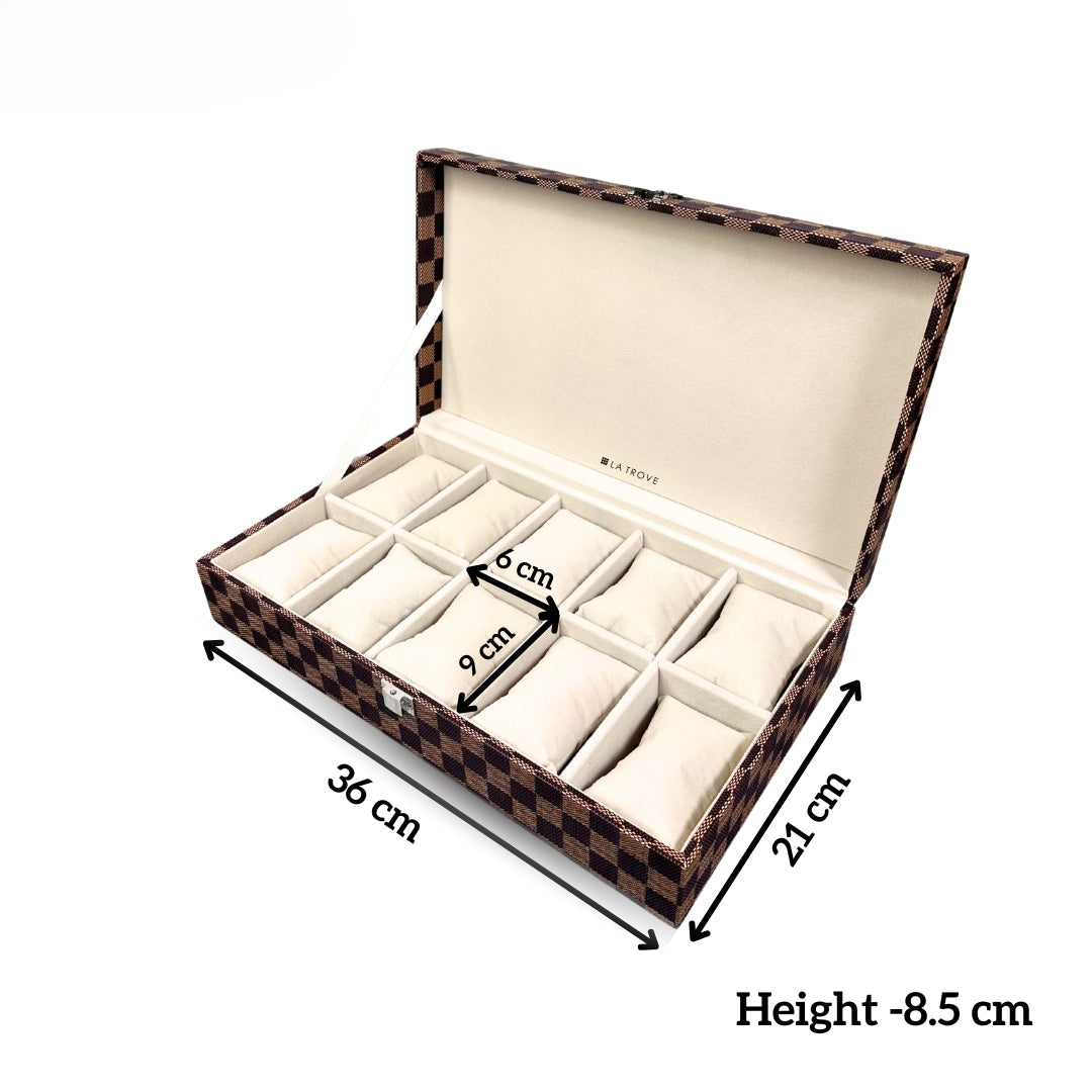 10 Slot Watch Box