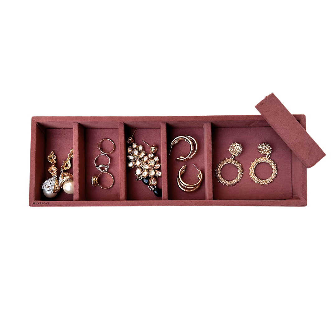 6 Grid Jewellery Tray (Sleek)