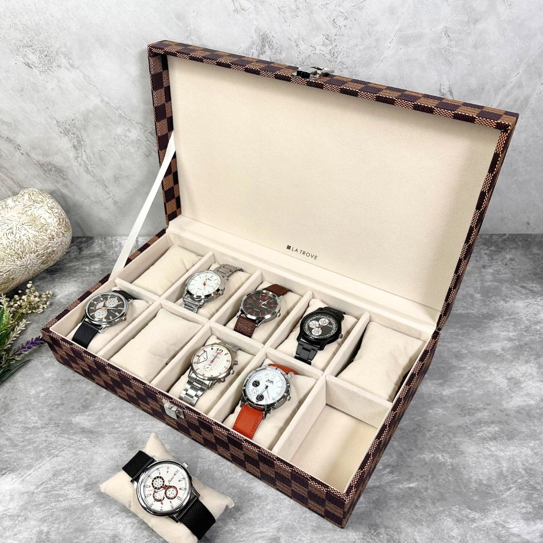 10 Slot Watch Box
