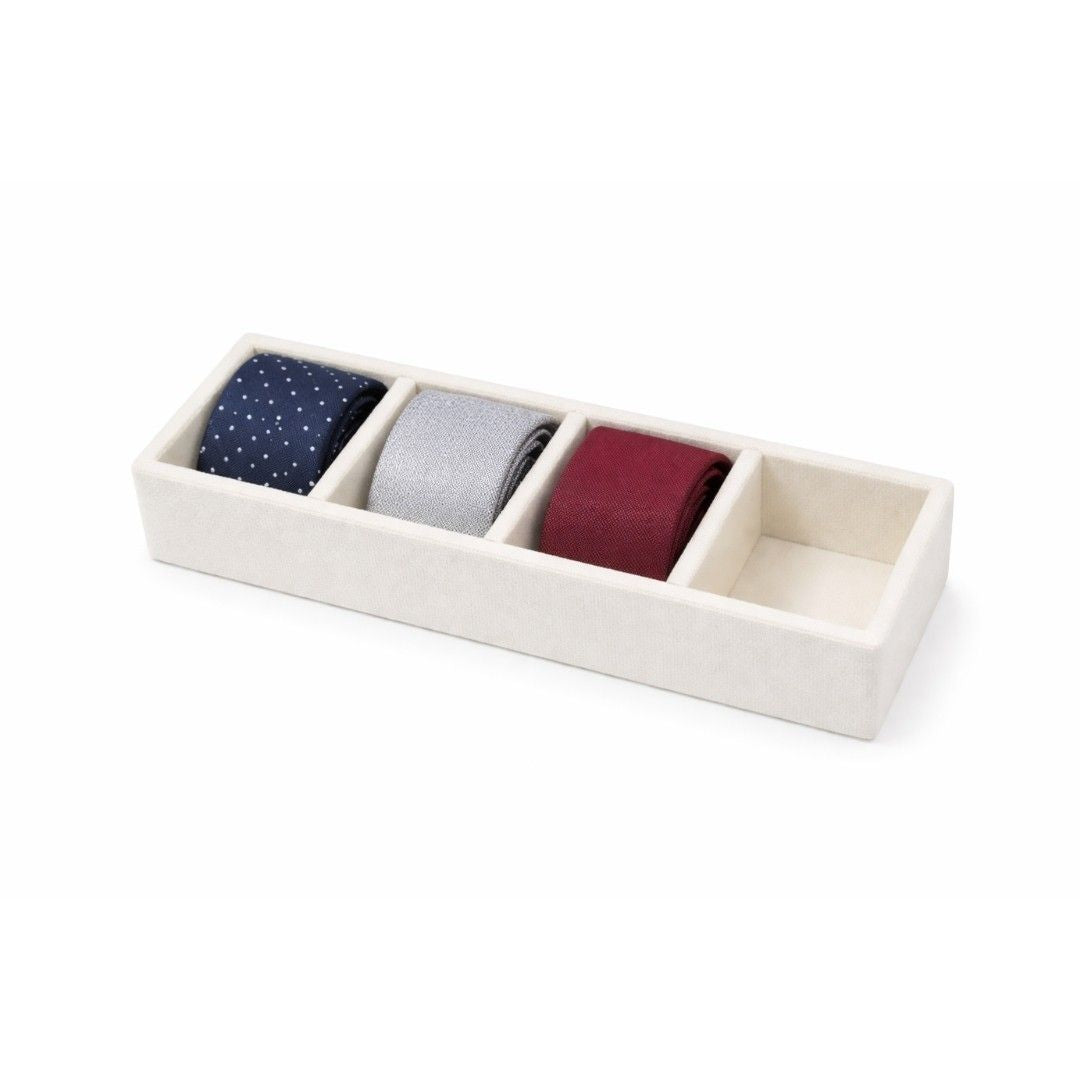 TBT 4 Slot Tie Tray Smart Tie Organisation for Modern Wardrobes