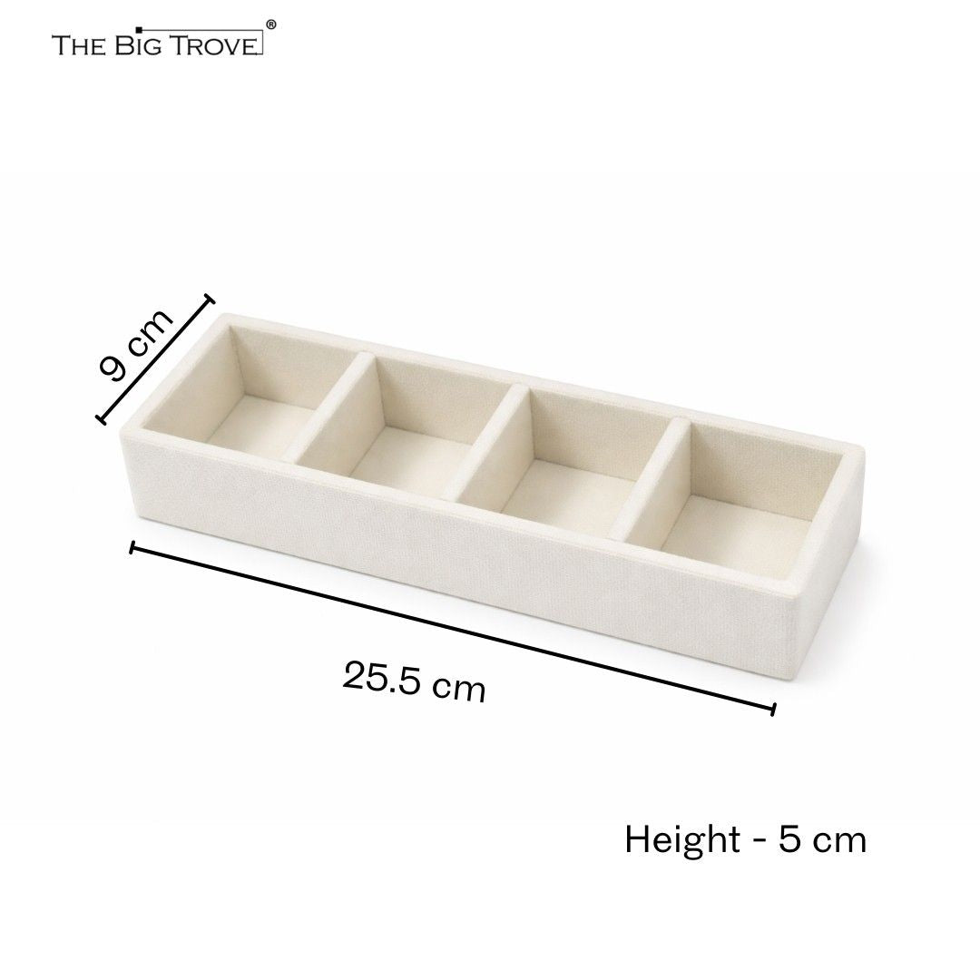 TBT 4 Slot Tie Tray Smart Tie Organisation for Modern Wardrobes