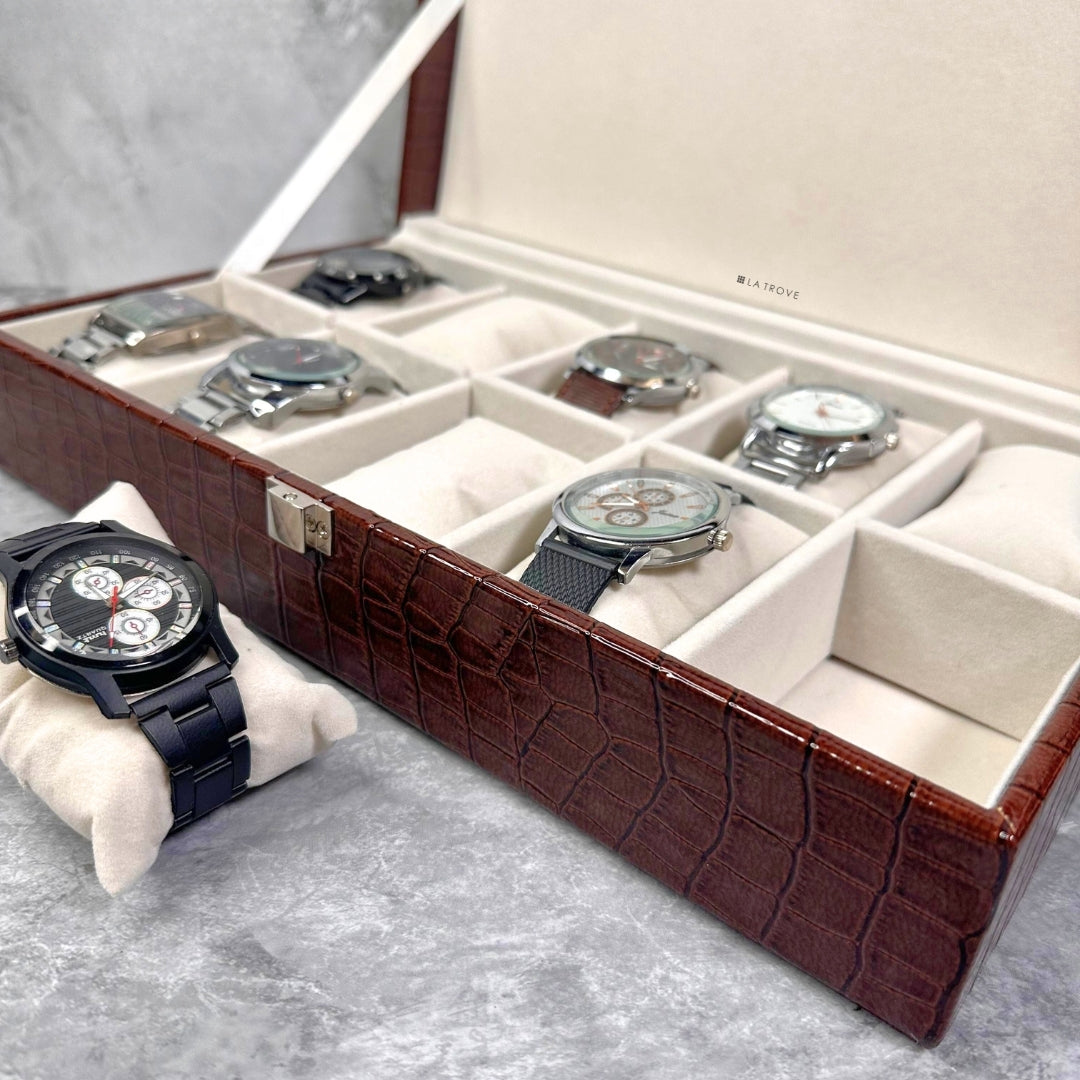 10 Slot Watch Box