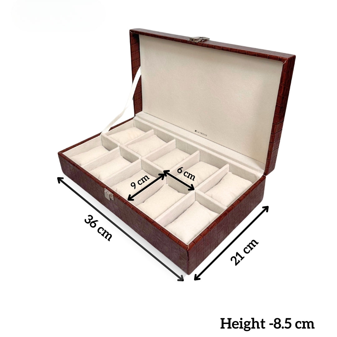 10 Slot Watch Box
