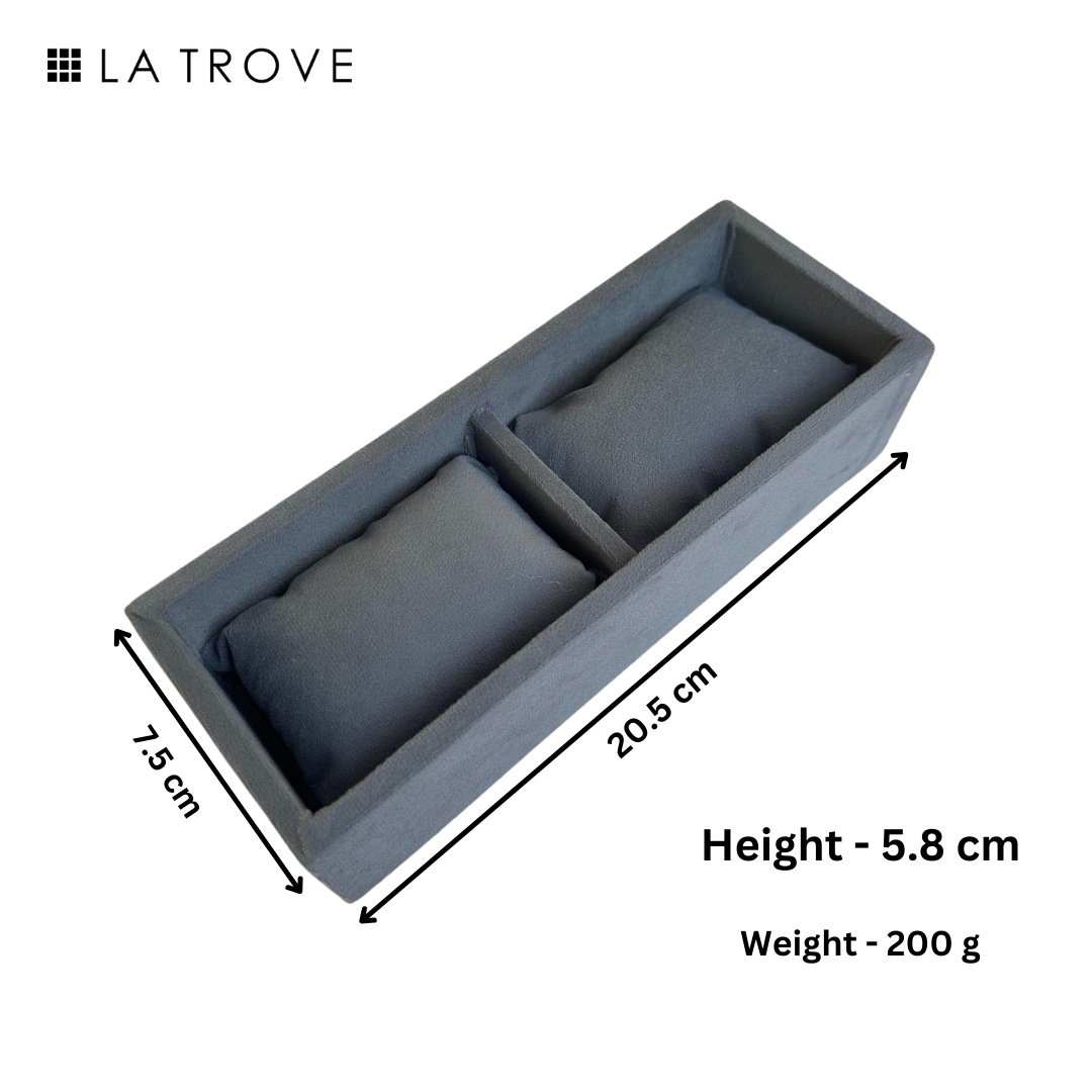 2 Slot Micro Watch Tray