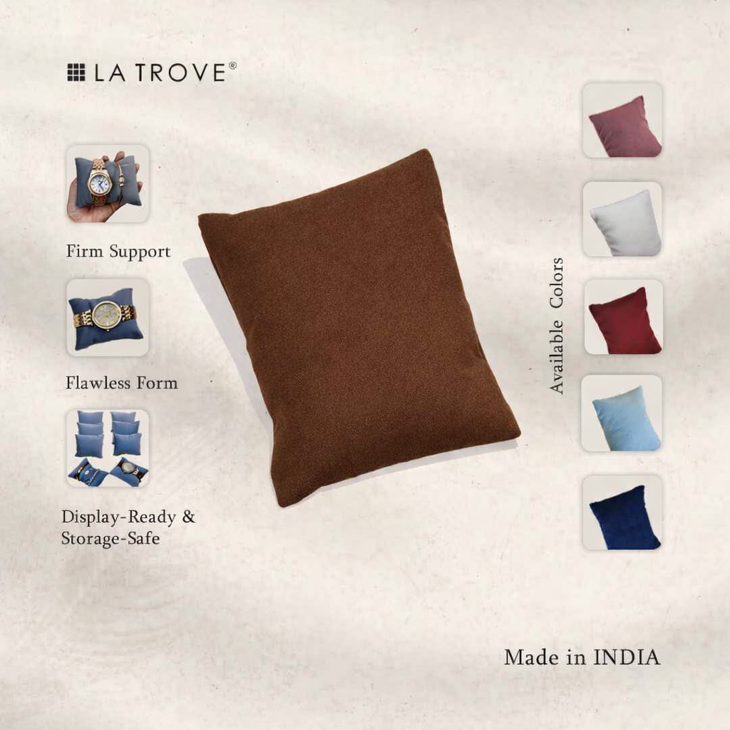 Soft Cushion Pillow for Watch & Bracelet Display – Pack of 2