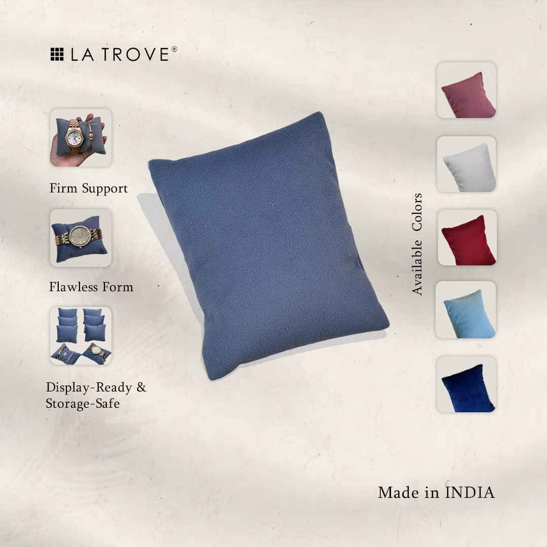 Soft Cushion Pillow for Watch & Bracelet Display – Pack of 4