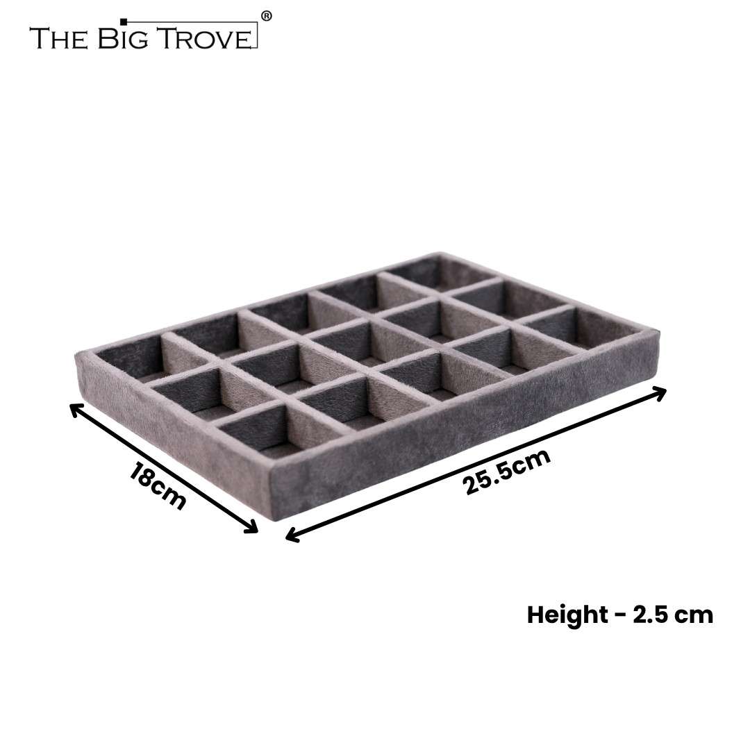 TBT 15 Slot Jewellery Organiser Tray