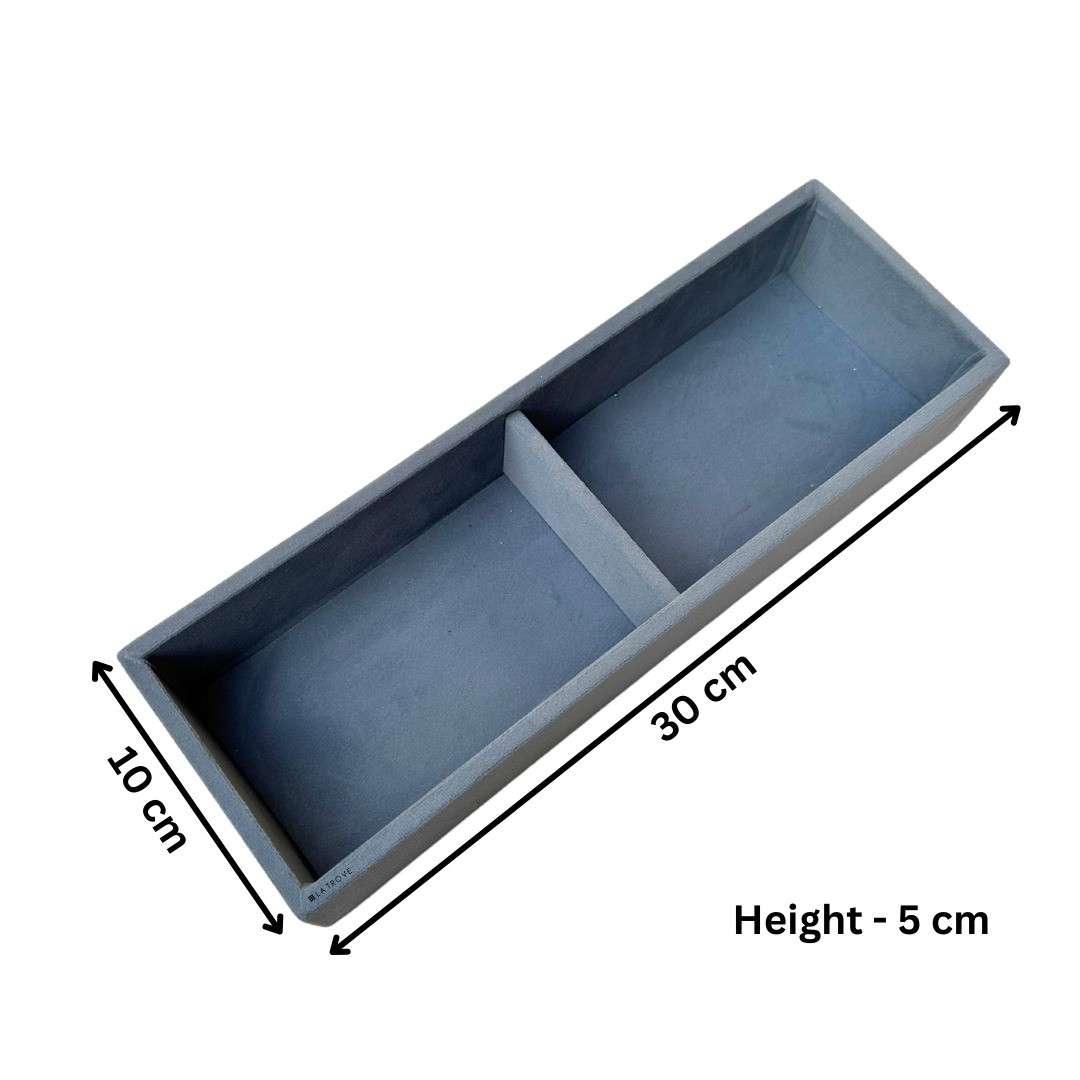 2 Slot Belt Organiser Tray (Sleek)