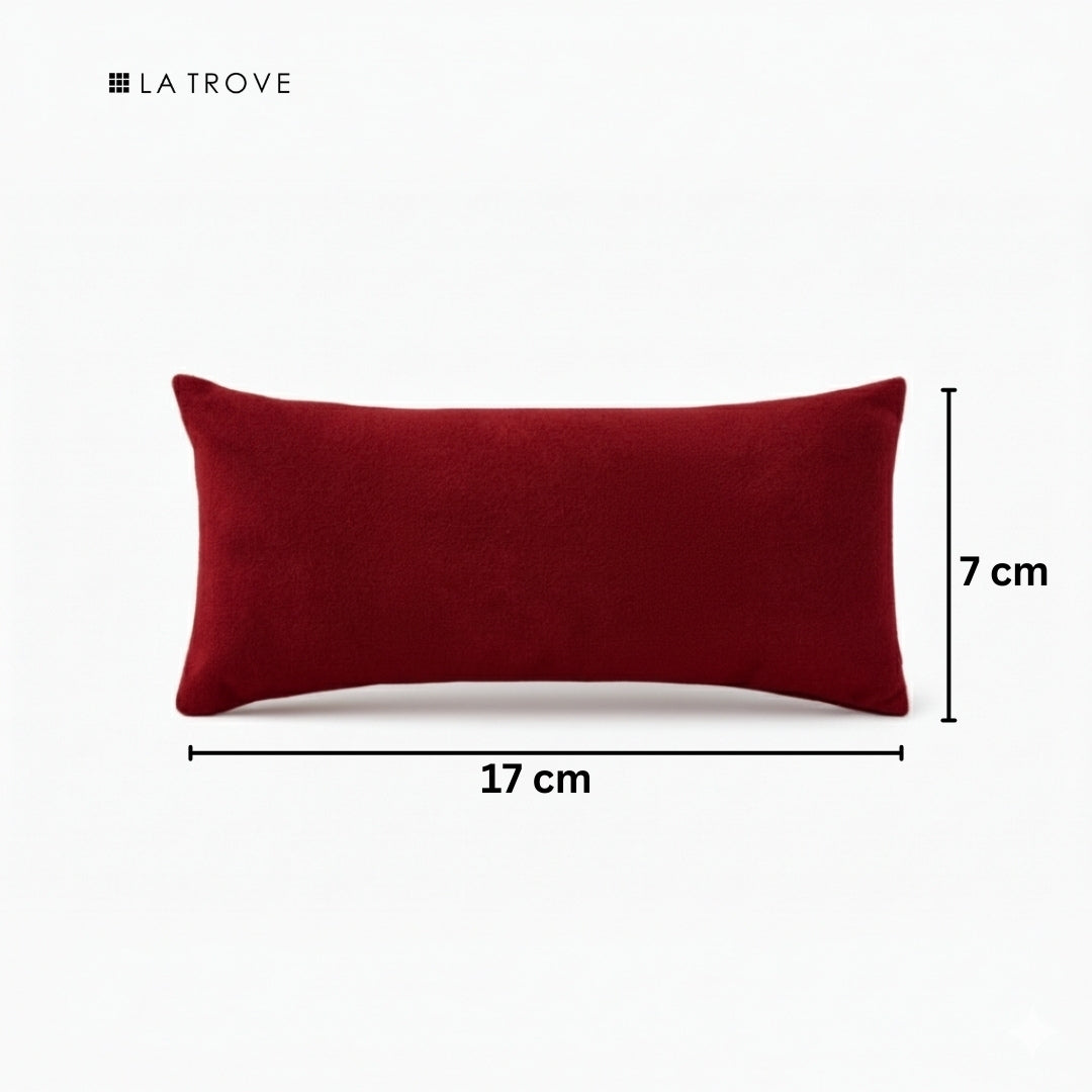 Pack of 7 Luxury Long Velvet Pillow Inserts for Bracelete & Jewellery Trays