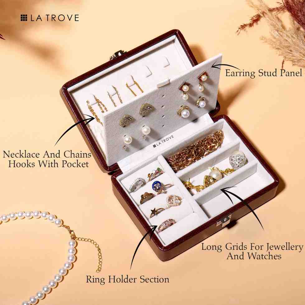 Oval Jewellery Box Organiser