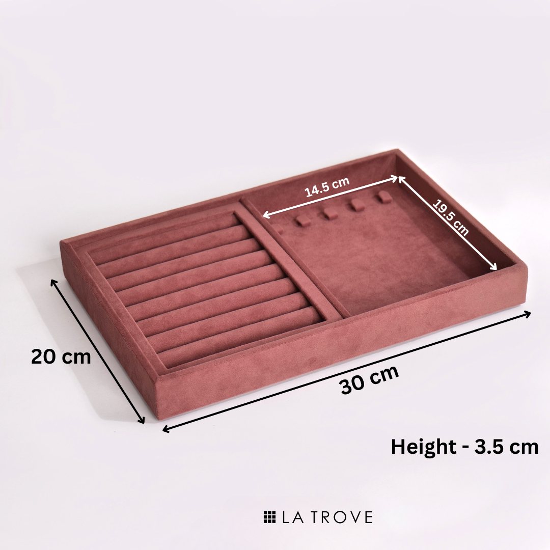 Luxury Rings & Chains Jewellery Tray