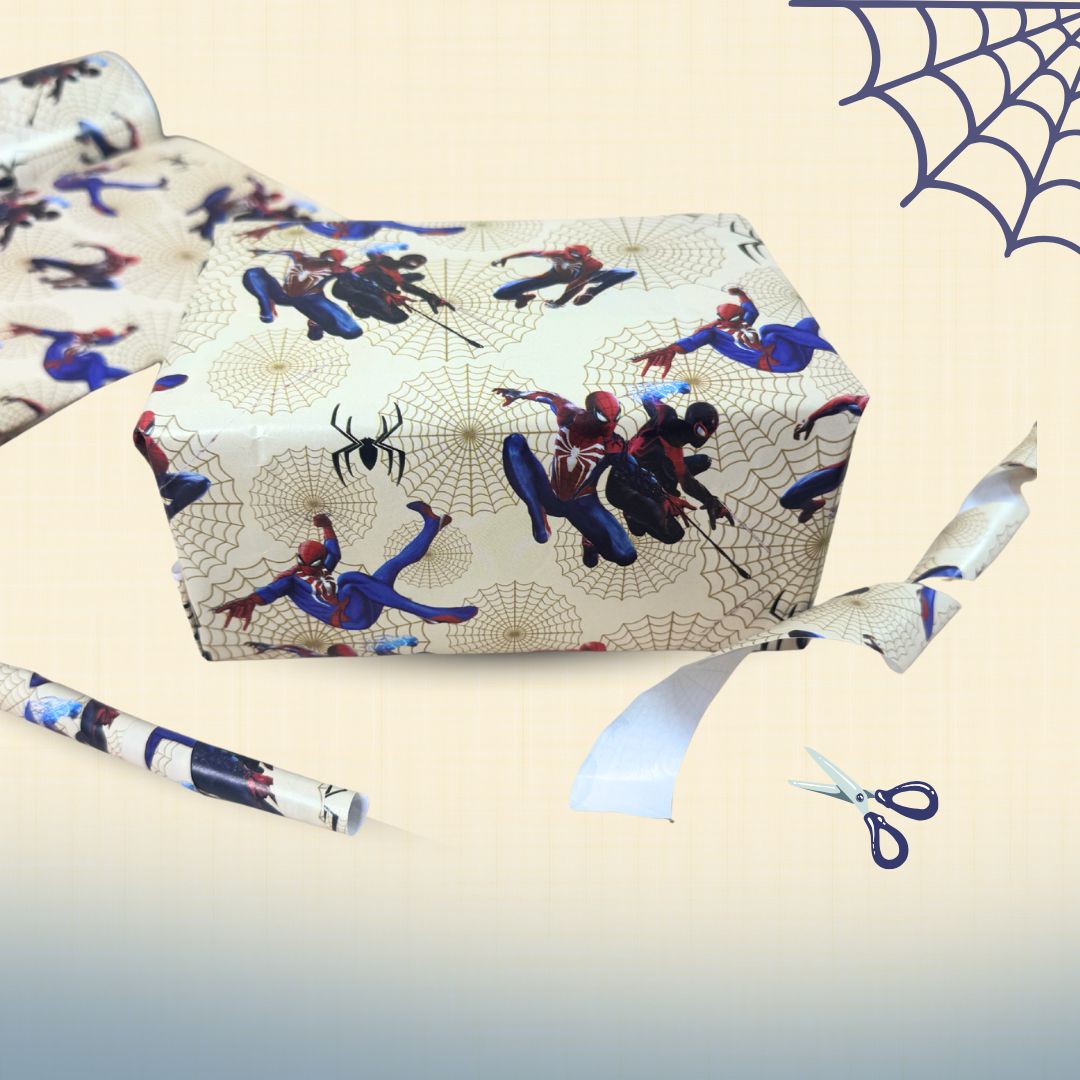 Kids Spider-man Packing Paper