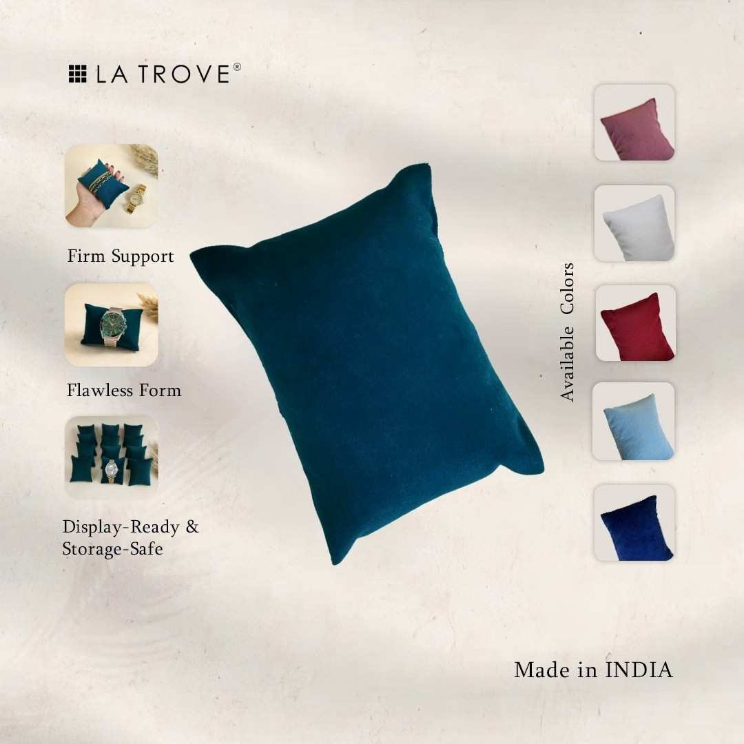 Soft Cushion Pillow for Watch & Bracelet Display – Pack of 1