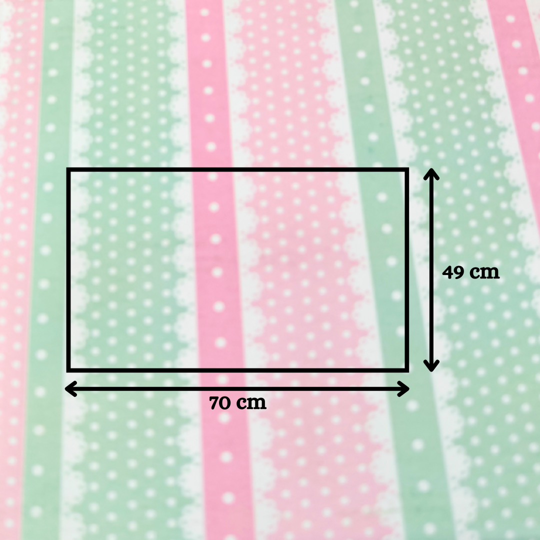 Pastel Candy Stripes Packing Paper