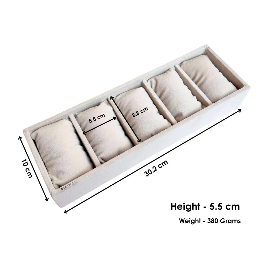 5 Slot Watch Tray