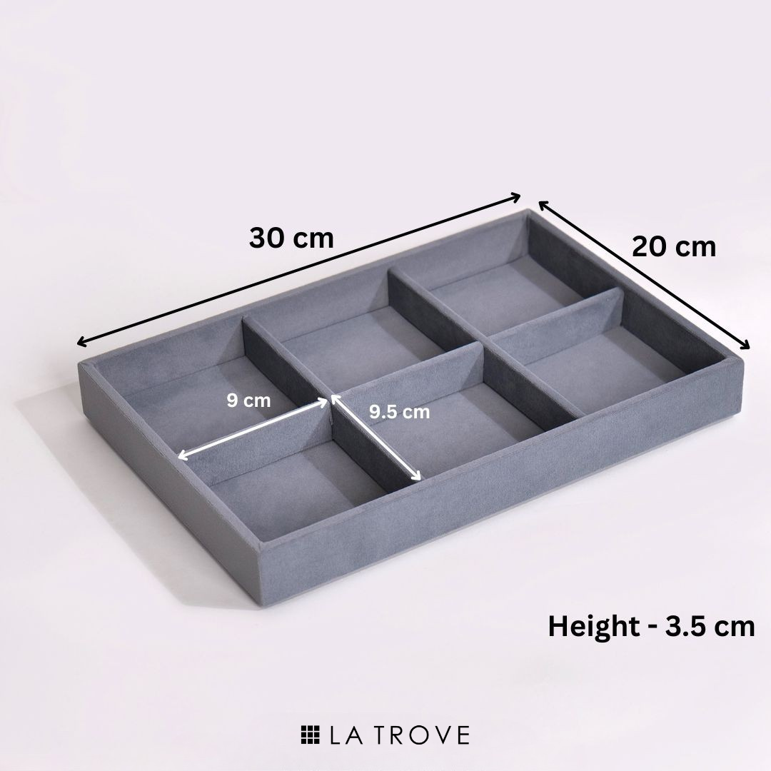 6 Slot Bangle Organiser tray