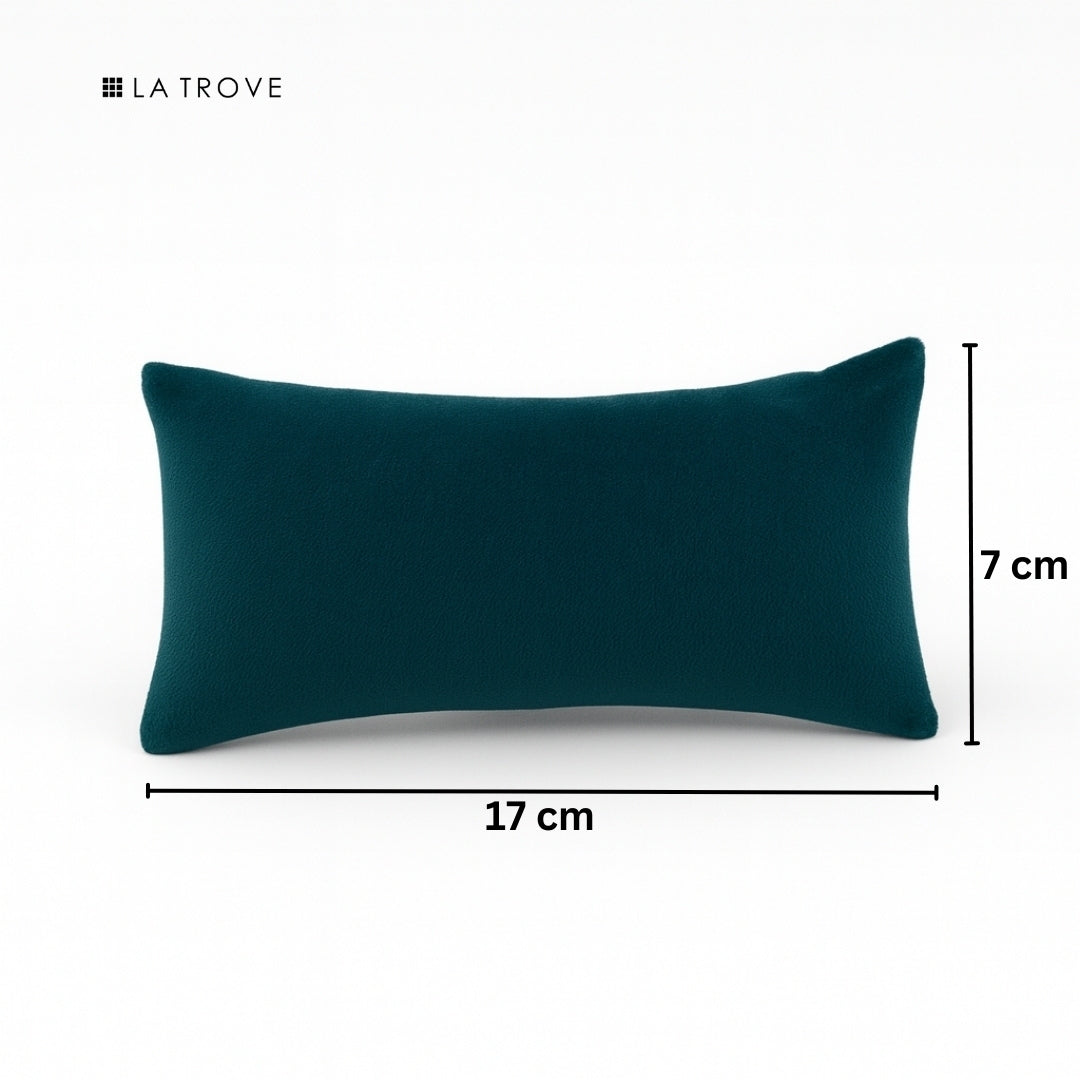 Pack of 7 Luxury Long Velvet Pillow Inserts for Bracelete & Jewellery Trays