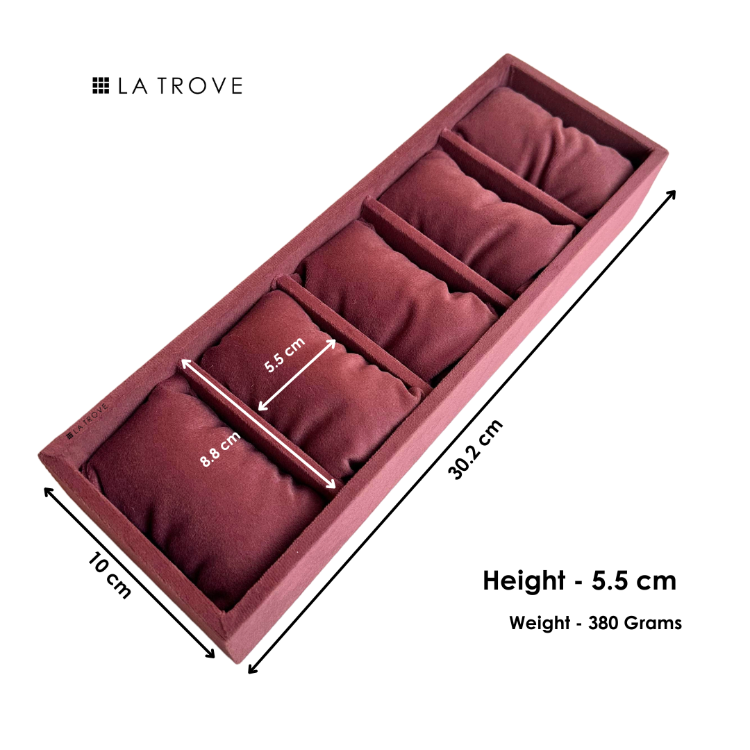 5 Slot Watch Tray