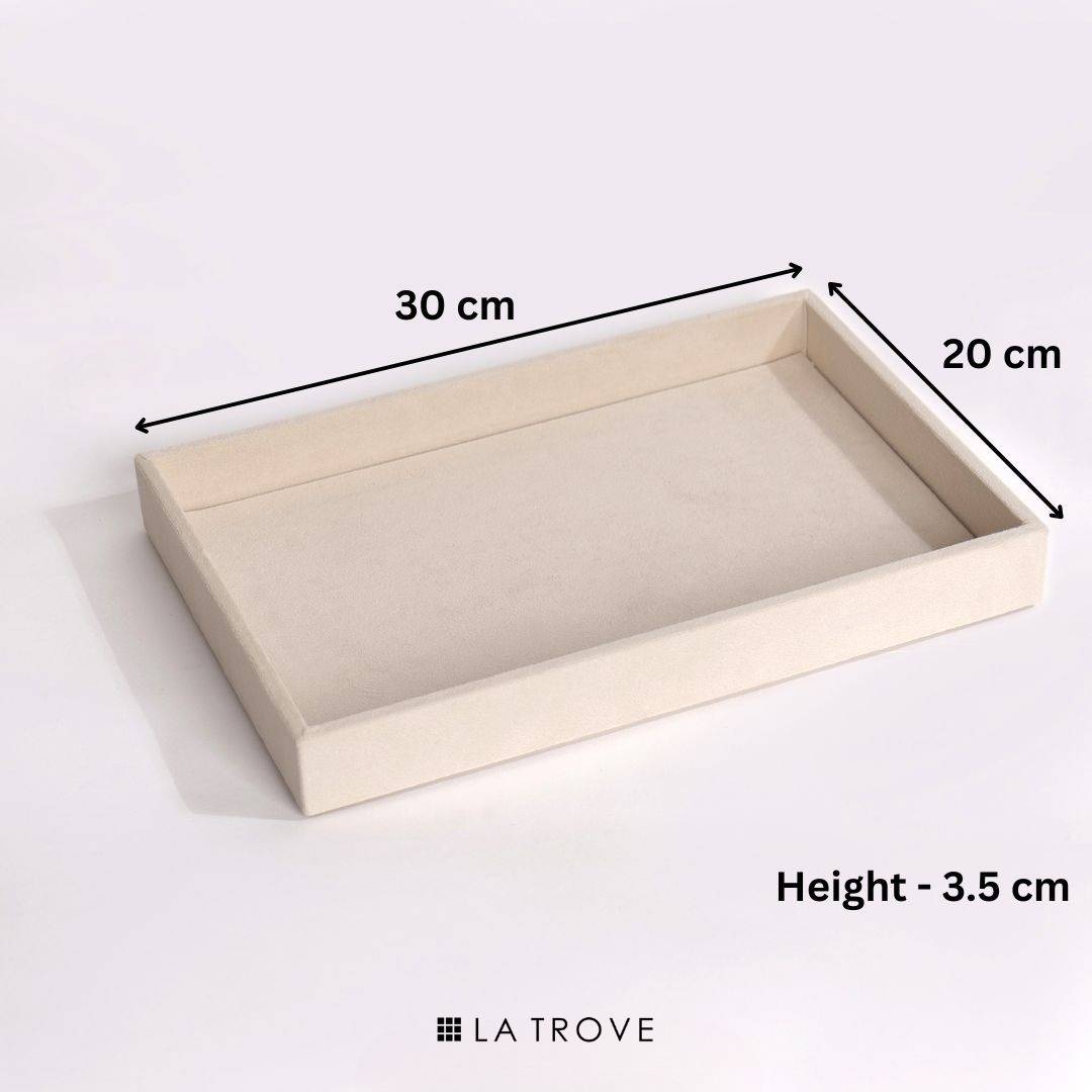 Luxury Plain Jewellery Tray