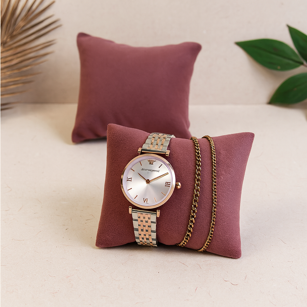 Soft Cushion Pillow for Watch & Bracelet Display – Pack of 2