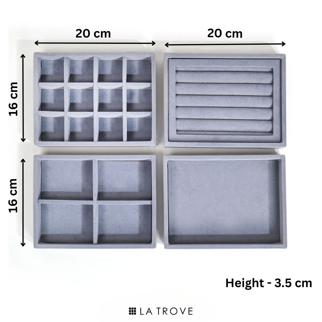 Drawer Stackable Jewellery Trays (Small)