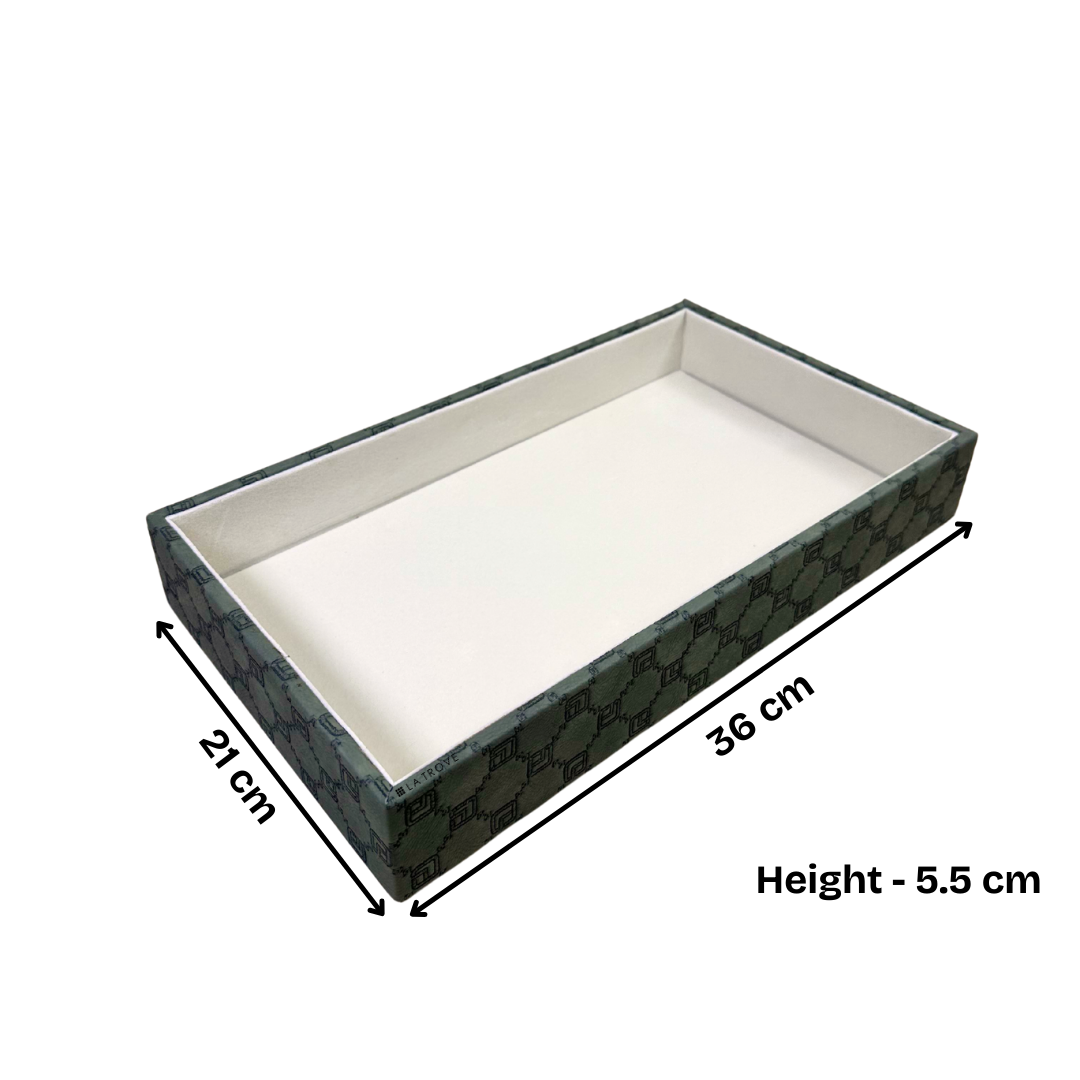 Designer Multi-Purpose Accessory Organizer Tray