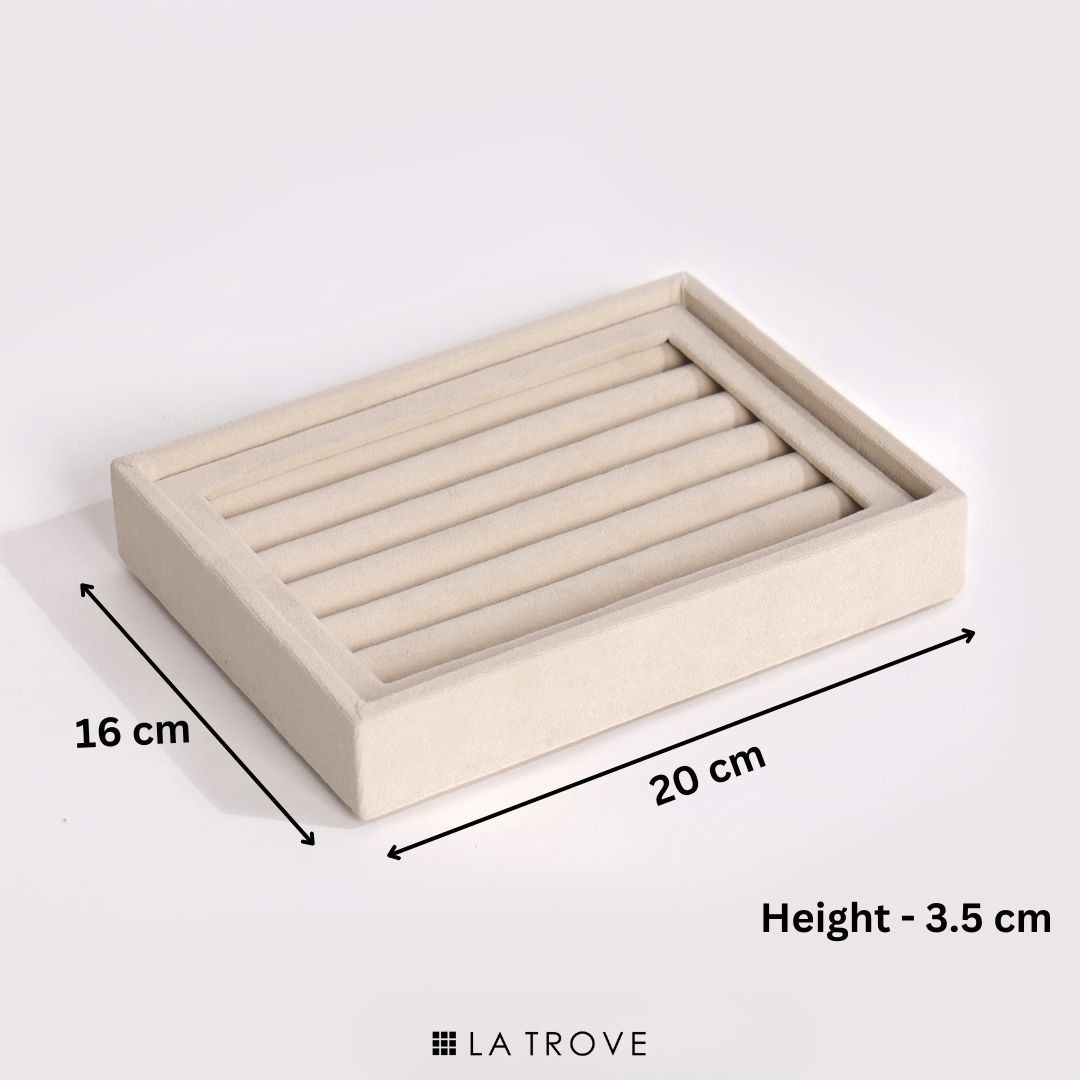 Luxury Small Ring & Cufflink Jewellery Tray