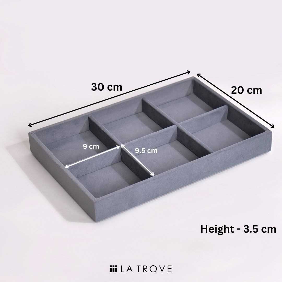 6 Slot Bangle Organiser tray