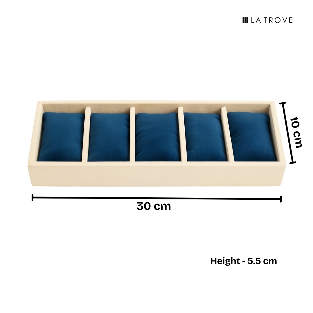 5 Slot Watch & Bracelet Tray Organiser