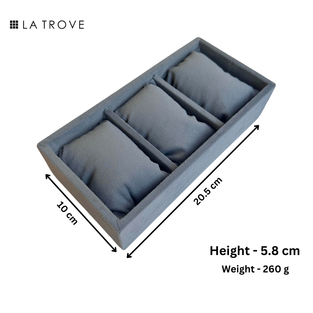 3 Slot Mini Watch Tray