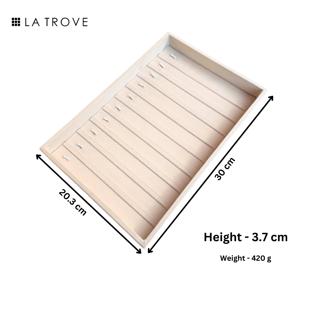 Bracelet & Chain Jewellery Tray Organiser