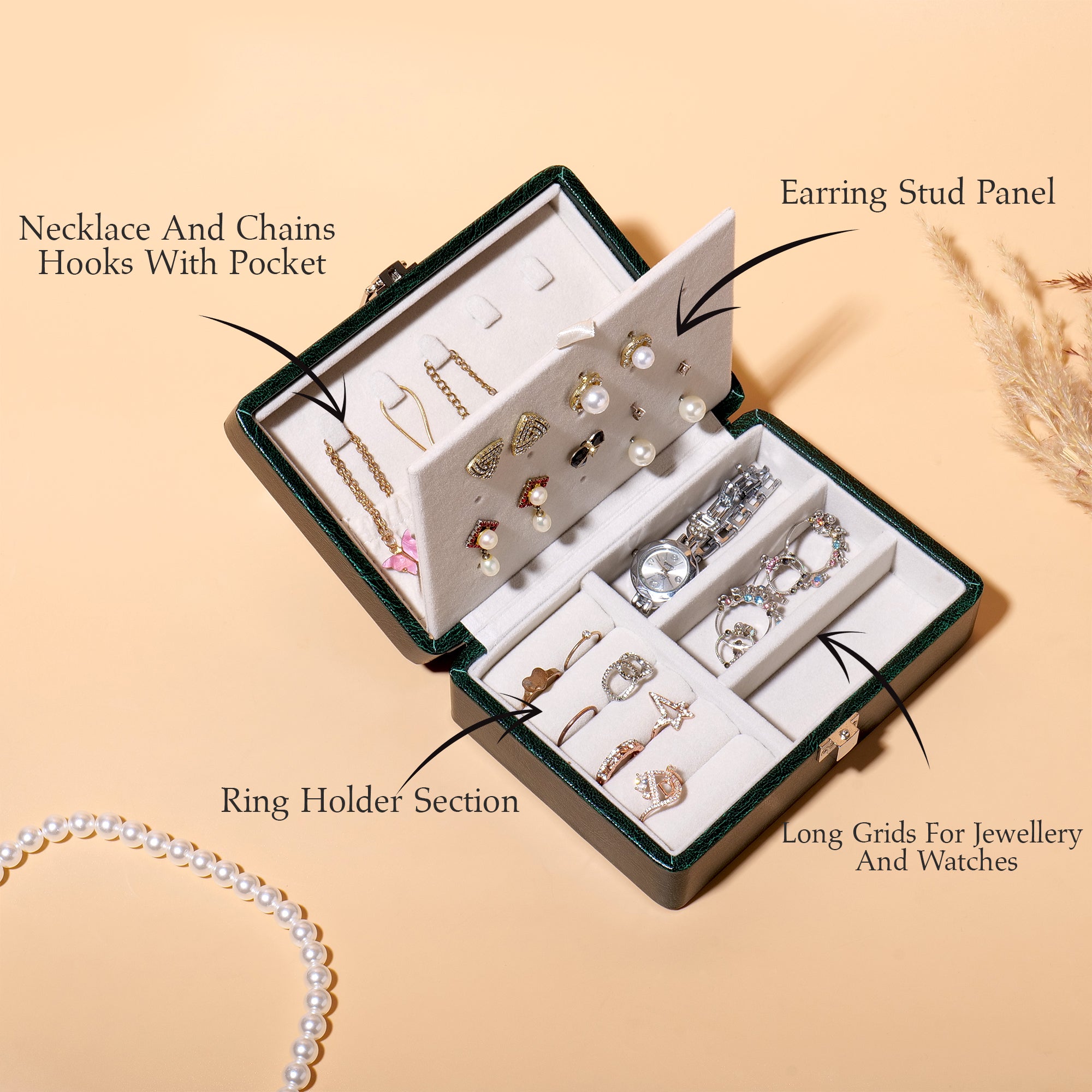 Oval Jewellery Box Organiser