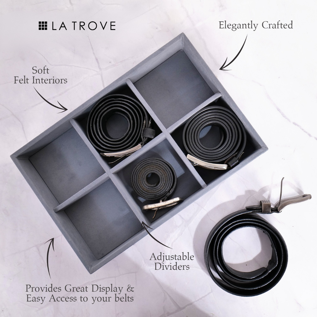 6 Slot Belt Tray