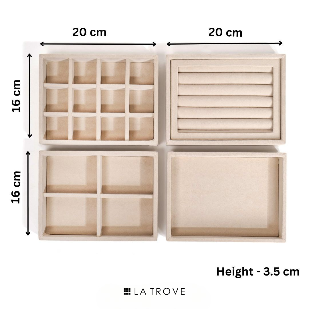 Drawer Stackable Jewellery Trays (Small)