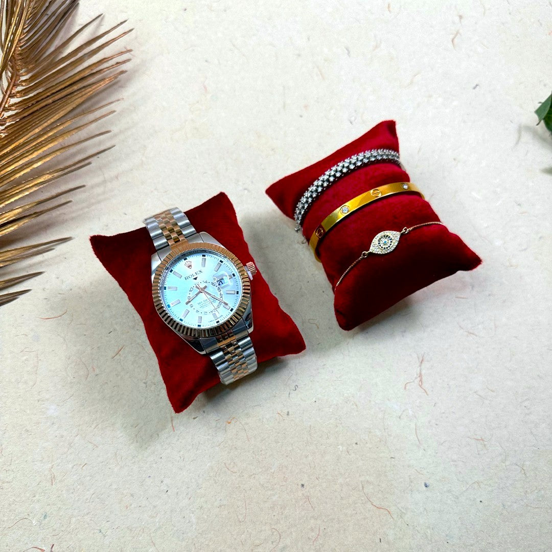 Velvet Display Pillow for Watch & Bracelet (TBT)