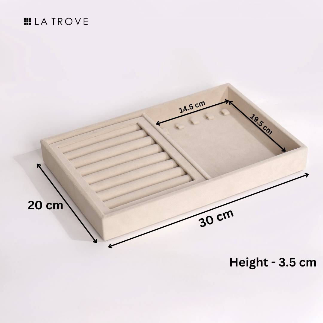 Luxury Rings & Chains Jewellery Tray