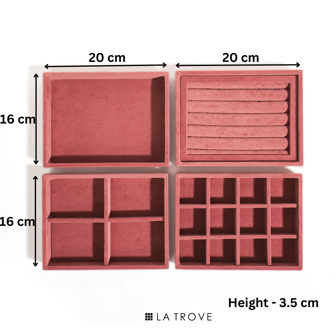 Drawer Stackable Jewellery Trays (Small)