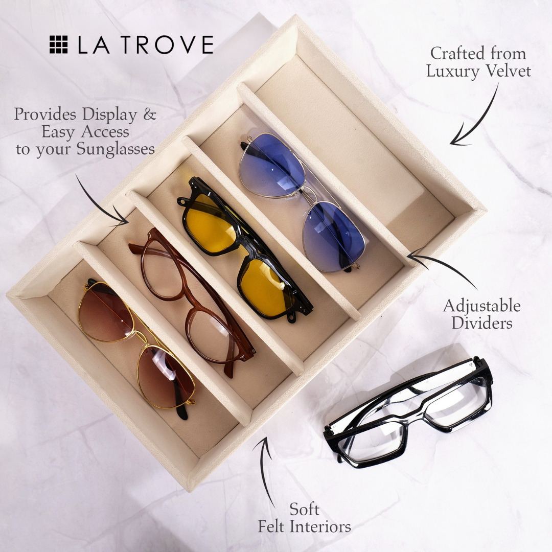 5 Slot Sunglass Tray