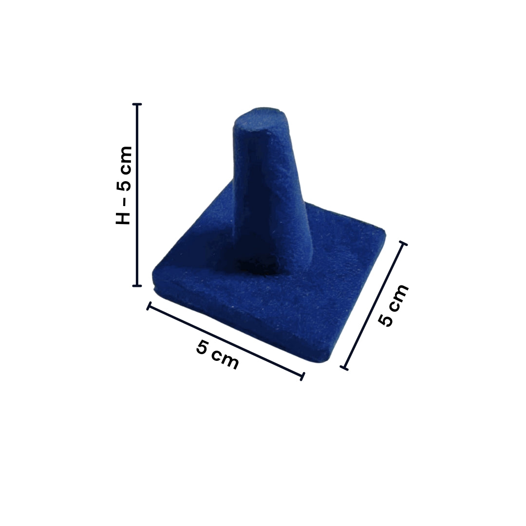 Premium Velvet Finger Ring Holder Stand
