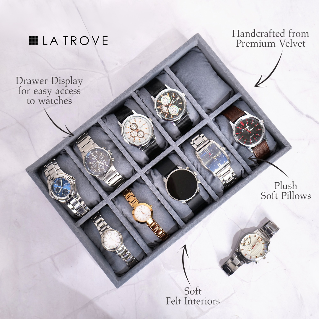 10 Slot Watch Tray
