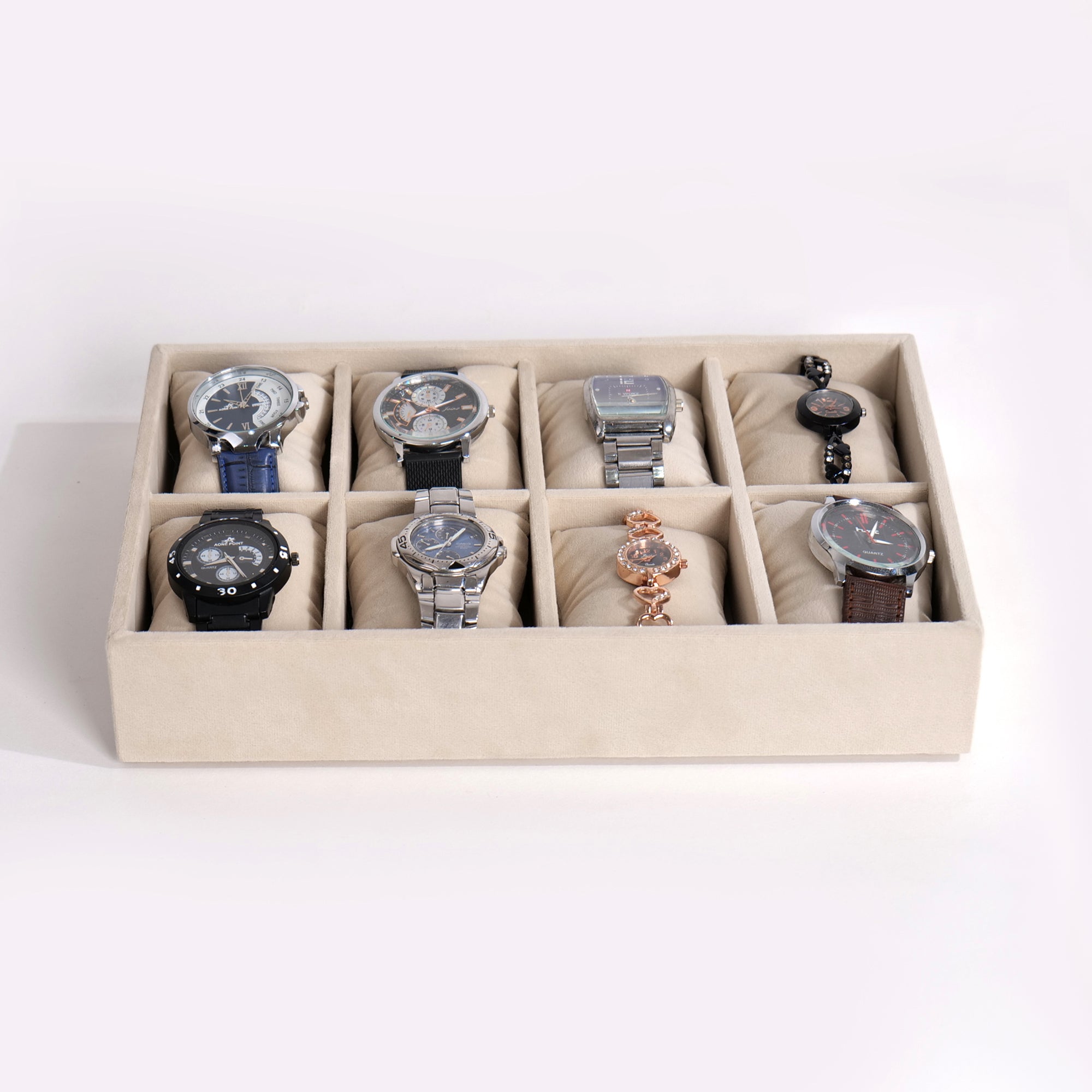 8 Slot Watch Tray